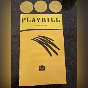 Operation Mincemeat Original Cast Final Broadway Playbill & Confetti 2/22/26 🇬🇧